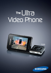 Samsung Ultra Video (F500)