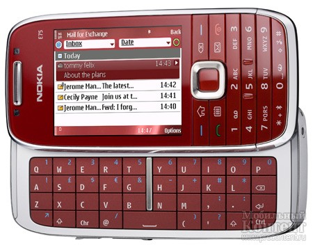  12  MWC: Nokia E75  Nokia E55 -   Nokia Eseries