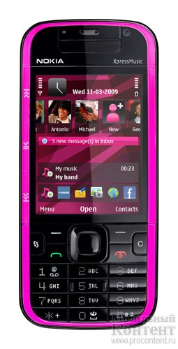  3  Nokia 5730 XpressMusic:    
