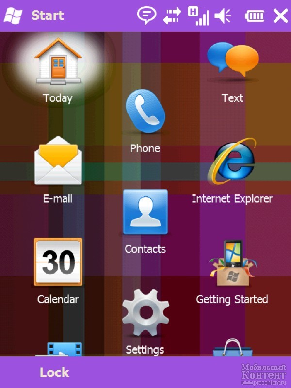  8  CTIA: Microsoft    Windows Marketplace;   ;   Window Mobile 6.5 