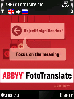  7  ABBYY FotoTranslate  Nokia:  - 