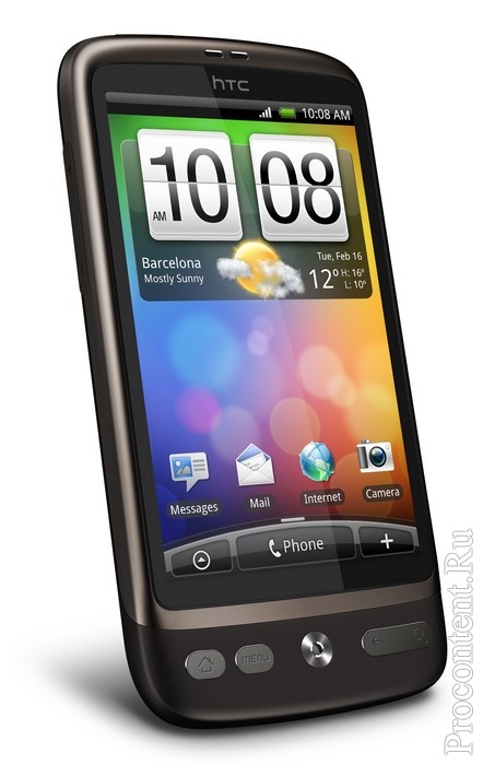  3  HTC Desire:    