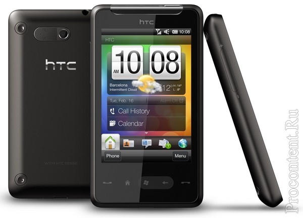  6  HTC HD mini:    