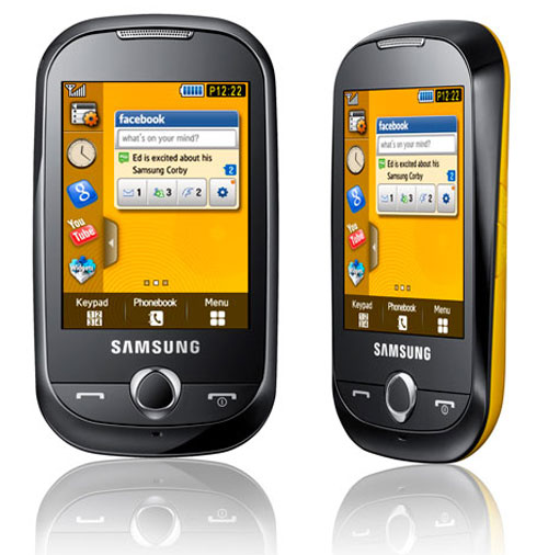  2  Samsung Corby 3G -   