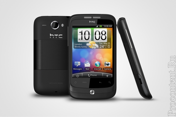  1  HTC Wildfire -    Android 2.1