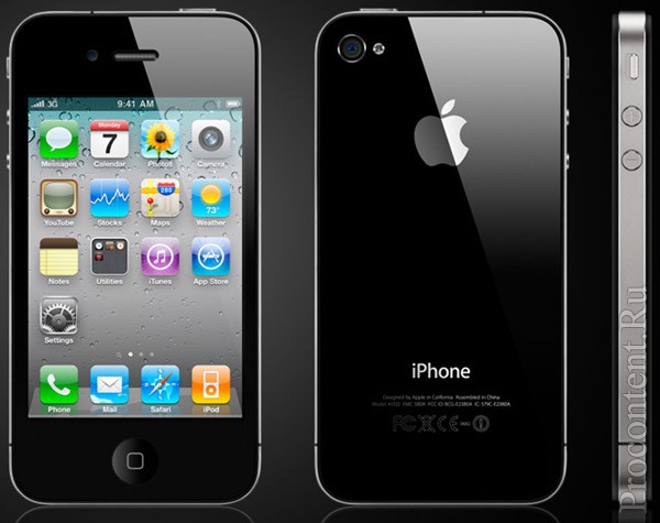  3  iPhone 4: 