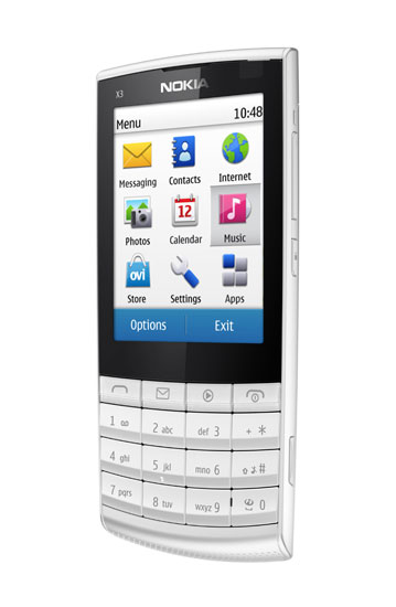  5  Nokia X3 Touch and Type -      S40  7 000 