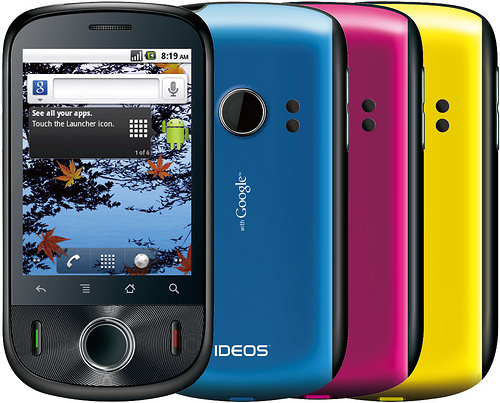  1  Huawei IDEOS   Android 2.2 Froyo -   100  