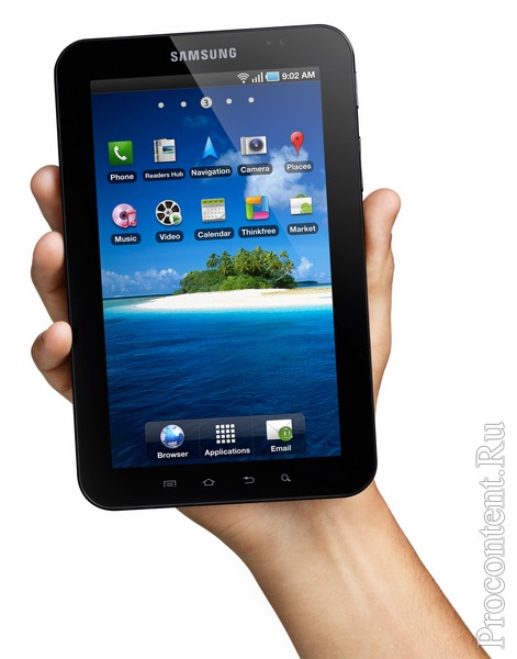  1  Samsung Galaxy Tab -    Android 2.2