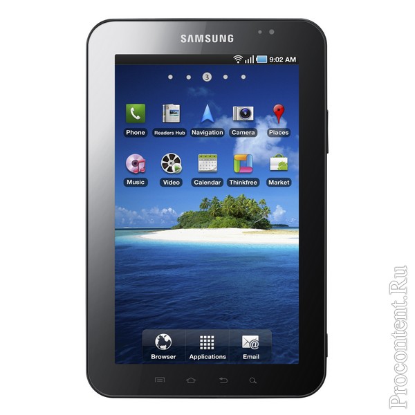  4  Samsung Galaxy Tab -    Android 2.2