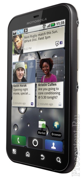  3  Motorola Defy -  Android-    