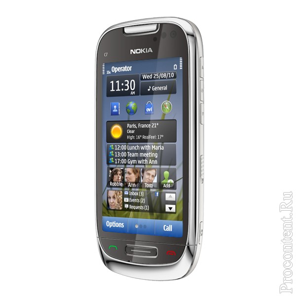  3  Nokia C7: ,   