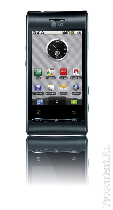  1  LG Optimus (GT540)  Android 2.1 (Eclair)