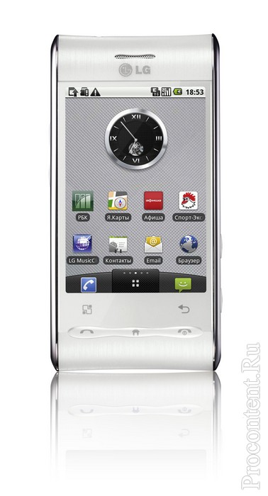  5  LG Optimus (GT540)  Android 2.1 (Eclair)