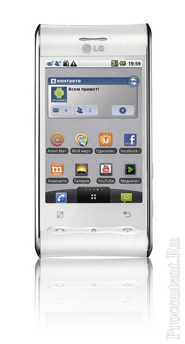  6  LG Optimus (GT540)  Android 2.1 (Eclair)