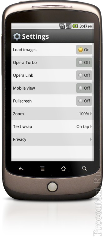  2   Opera Mobile  Android 