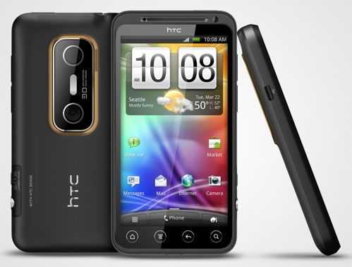  2  HTC EVO 3D -   3D- 