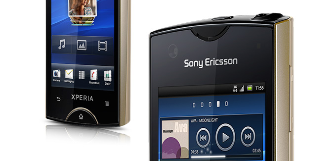  4  Sony Ericsson Xperia ray   Android Gingerbread -   