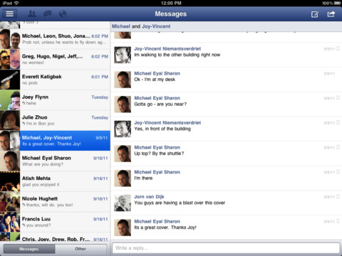  5  Facebook  iPad -  App Store