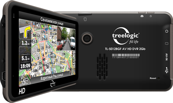  3  GPS- Treelogic 5012BGF AV HD DVR 2Gb 