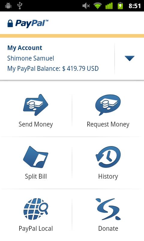  1  PayPal  Android   NFC