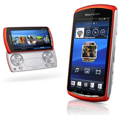 Оранжевый Sony Ericsson Xperia PLAY