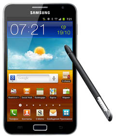      Samsung Galaxy Note