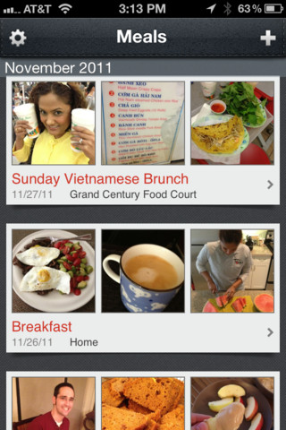 2   iOS- Evernote Food    