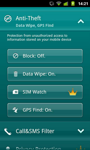  3   Kaspersky Mobile Security Lite  Android Market