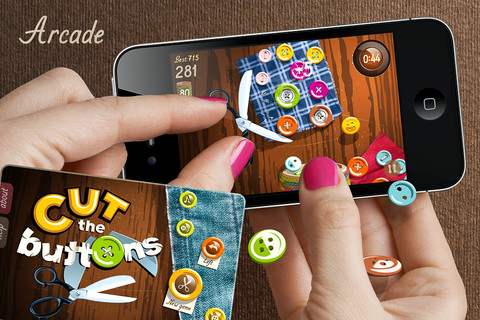  3    Cut the Buttons  iPhone -      