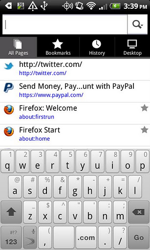  5   Firefox 9  Android    