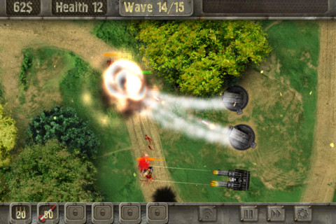  2  Defense zone -  -  iPhone, iPad  iPod Touch