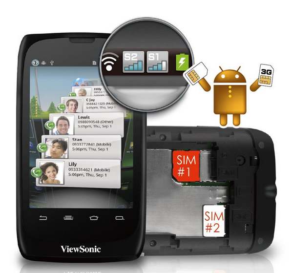  2  MWC 2012: ViewPhone 3 -    ViewSonic