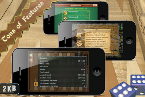  5  iOS- Masters of Backgammon  Mac OS
