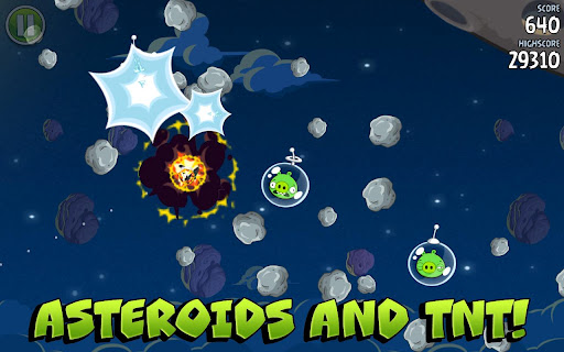  4  Angry Birds Space  iPhone, iPad  Android