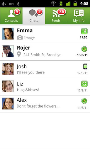 Фото 2 новости Новый мобильный ICQ-клиент для Android
