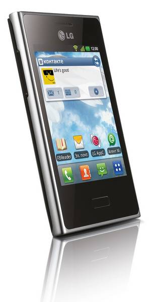 Фото 1 новости LG Optimus L3- компактный Android-смартфон 