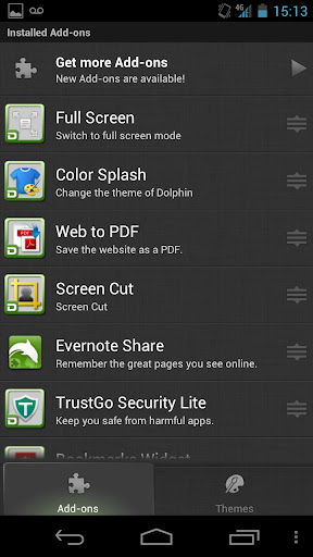  4   Android- Dolphin Browser HD 8.0   