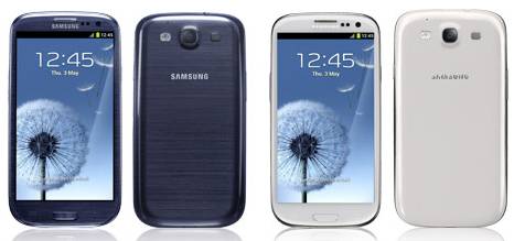  1  Samsung Galaxy S III: 4 , 1,4 , 4,8-  720p