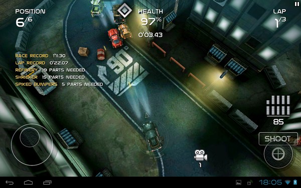  15  Android- Death Rally -     