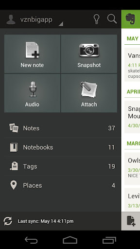  1  Evernote  Android  