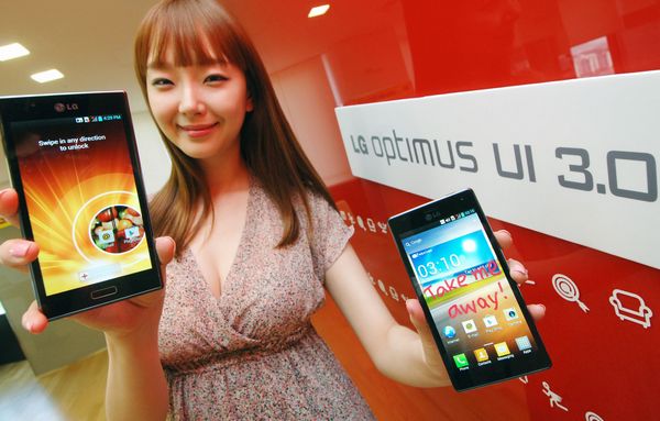  2  LG Optimus UI 3.0 -     LG  Android 4.0