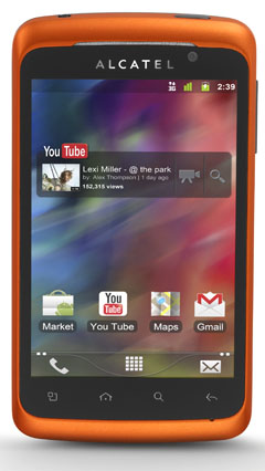 Alcatel One Touch 991 Play эксклюзивно в салонах МТС