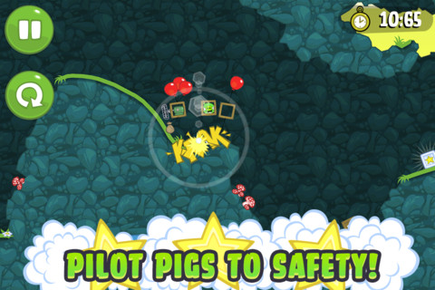  3  Bad Piggies -     Angry Birds