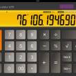  iPad- Calculator LCD -     