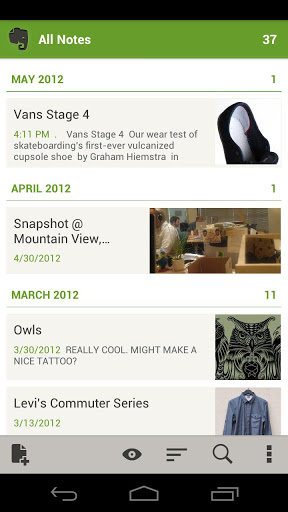  3  Evernote  Android   
