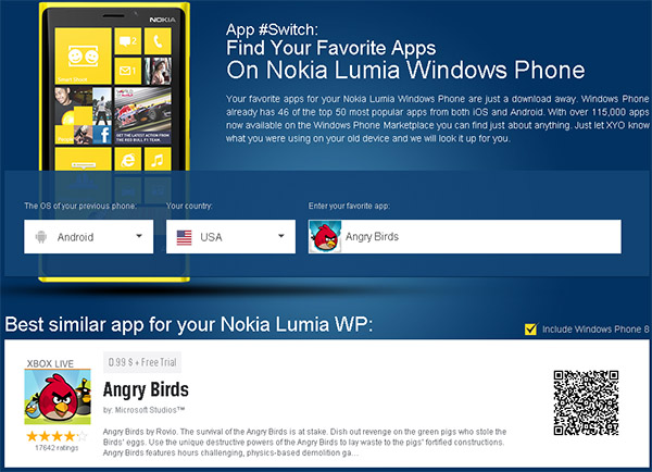 Nokia App #Switch  Android  iOS-  Windows Phone