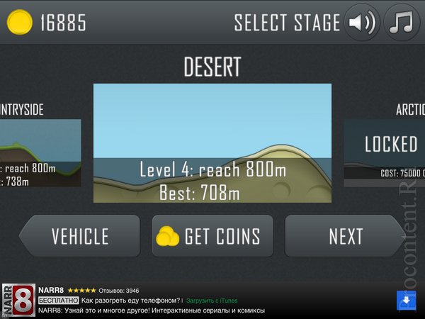  3   iPad- Hill Climb Racing -    