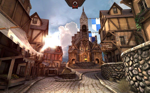  4  Epic Citadel   Google Play -  Infinity Blade  Android 