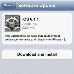  iOS 6.1.1 Apple   iPhone 4S 